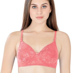 Larina Blush Bloom Floral Comfort Bra