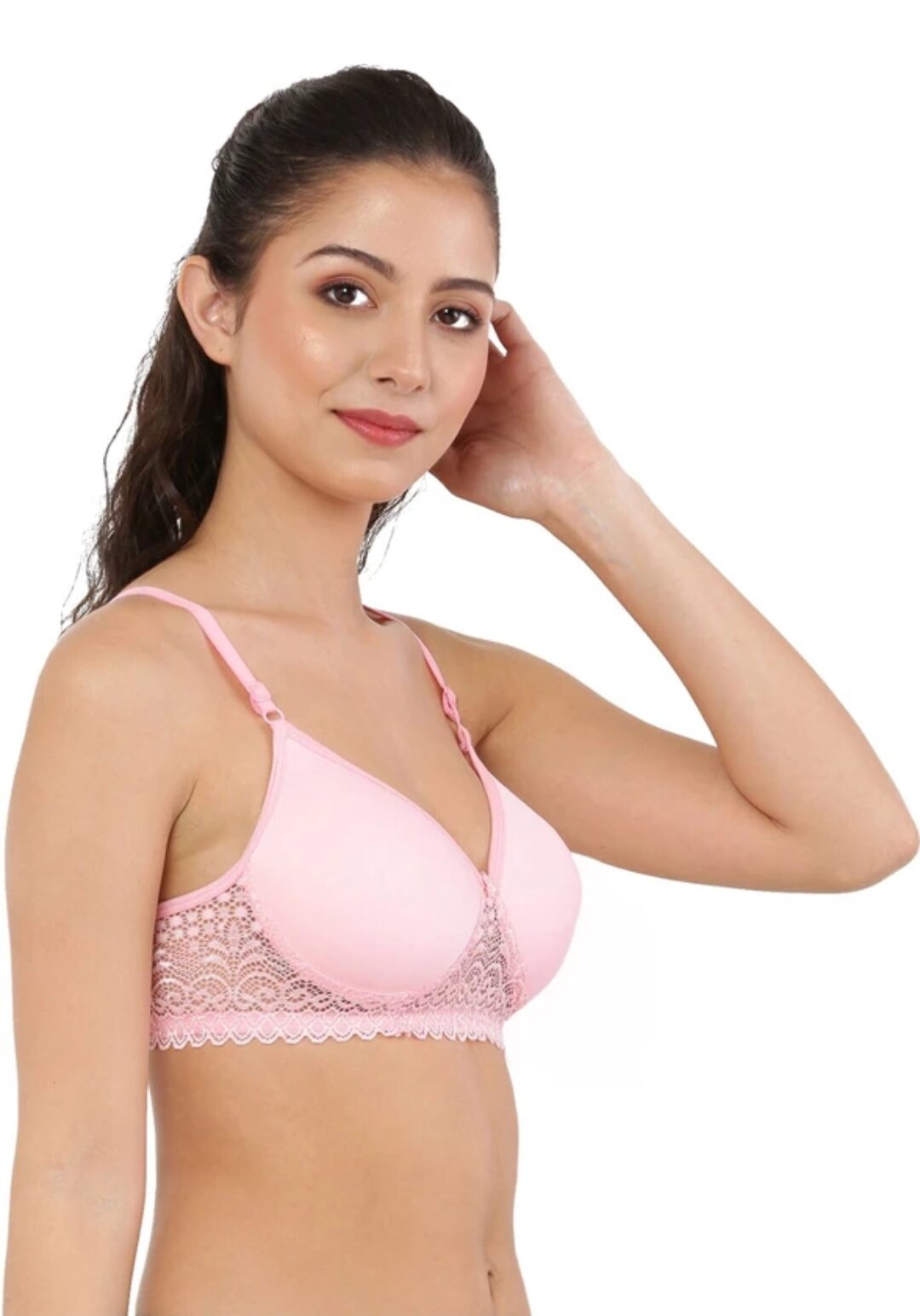 Larina Soft Lace Comfort Padded Bra - Image 2