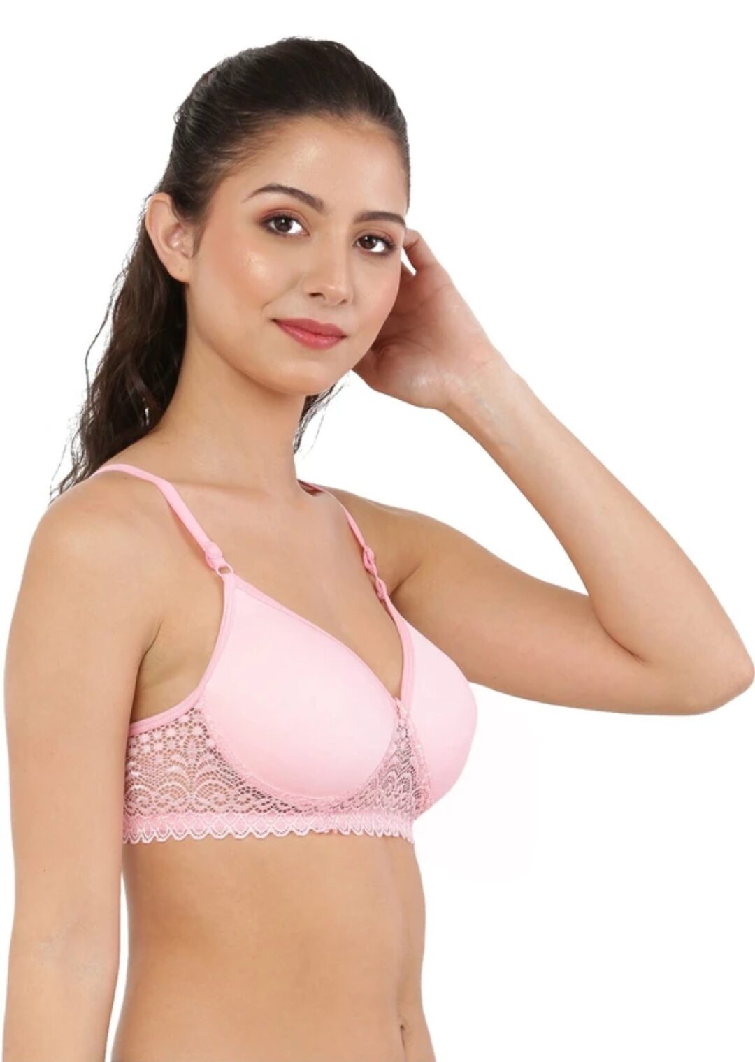 Larina Soft Lace Comfort Padded Bra - Image 4